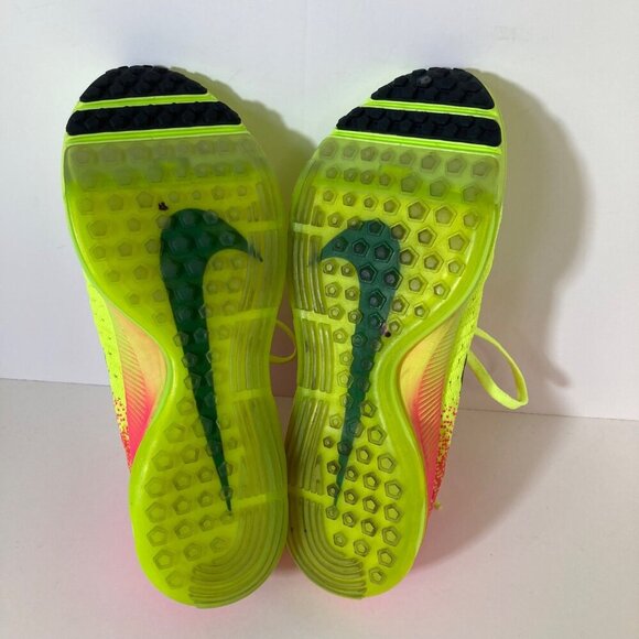 Womens Nike Zoom All Out Flyknit OC Unlimited Pink Green 7 845717-999 - Picture 5 of 9